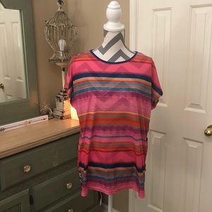 Serape & Leopard shirt